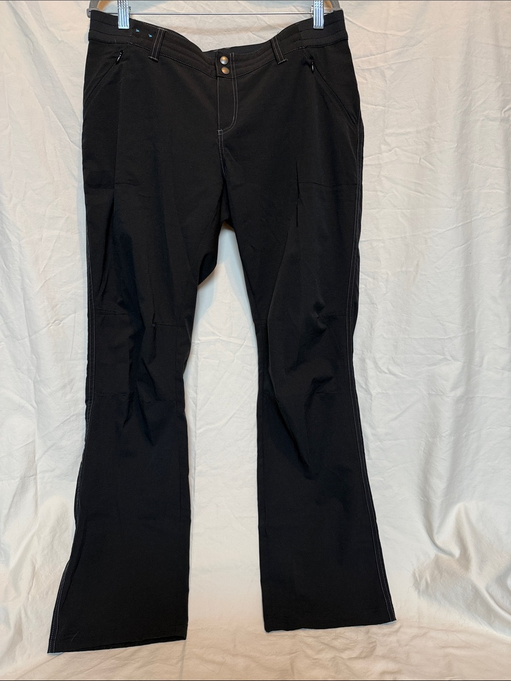 Kuhl Women's Black Active Stretch Pants Charcoal Gray